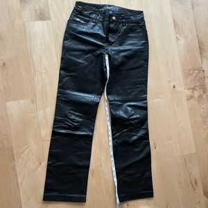 SOLD Vintage GAP Real Leather Pants